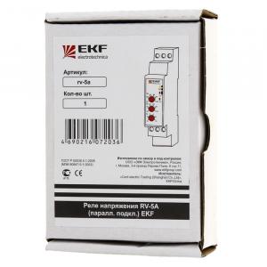 Реле напряжения (паралл. подкл.) RV-5A EKF PROxima