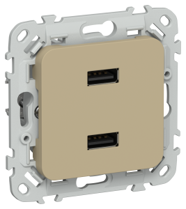 Розетка USB A+A 3,1А С/У Хаки FLITE