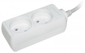 Удлинитель У2 2 гн. 3 м. 10А без з/к IEK