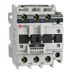 контактор магнитный КМЭ 40А 220В 1НО 1НЗ (КМЭ 4011) EKF