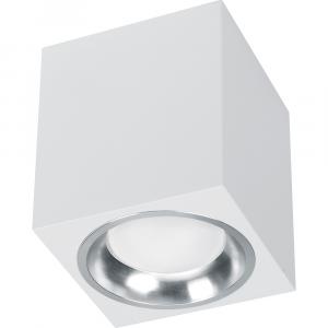 Светильник накладной под лампу  MR16 35W, 220V, GU10, белый, хром ML1754