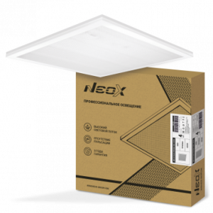 Панель светодиодная универсальная ДВО-02 3640-ПРИЗМА 36Вт 230В 4000К 4020лм 110лм/Вт 595х595х19 NEOX