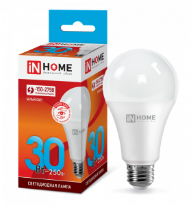 Лампа светодиодная LED-A70-VC 30Вт 230В Е27 4000К 2850Лм IN HOME