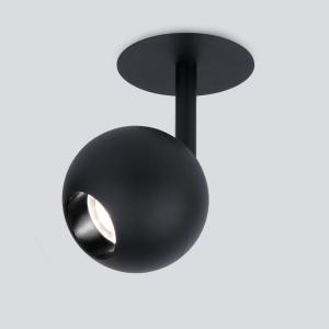 Встраиваемый спот Ball 9925 8W 4200K черный Elektrostandard