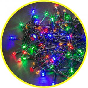 Гирлянда Нить 8,5м 140LED 230V IP20 RGB 8 режимов NGF-S01-140RGBY-5-8.5m-230-C8-G-IP20 Navigator
