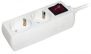 Удлинитель У02К 2 гн. 3 м. 16А з/к выкл IEK