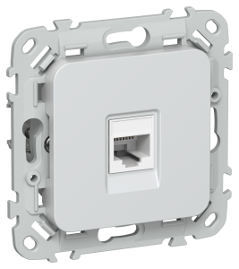 Розетка RJ45 кат.6 UTP С/У Жемчуг FLITE
