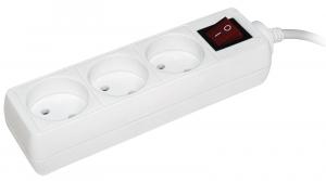 Удлинитель У3К 3 гн. 5 м. 10А без з/к выкл IEK