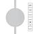 Магнитный трековый светильник Rapid A6163PL-1WH Arte Lamp