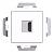 Розетка HDMI Белый AtlasDesign