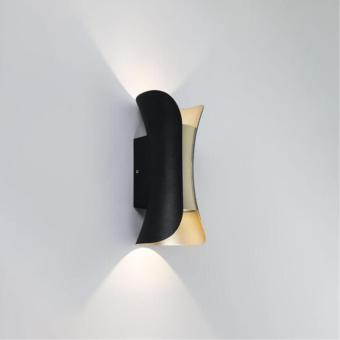 Фасадный светильник Alba A6405AL-2BK Arte Lamp