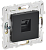 Розетка RJ45 кат.6 С/У Черный Skandy