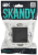 Переключатель 2-кл 10А С/У перекрестный Графит Skandy
