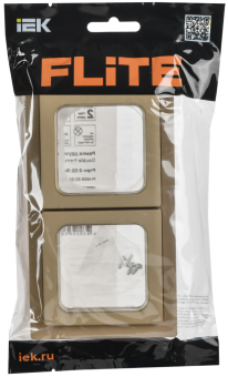 Рамка 2-я IP55 Хаки FLITE