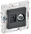 Розетка TV антенна + RJ45 кат.6 С/У Титан Skandy