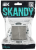 Переключатель 2-кл 10А C/У проходной Металл Никель Skandy
