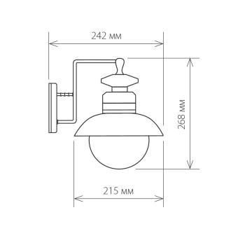 Настенный светильник Talli D Gl 3002D черный Elektrostandard