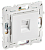Розетка RJ45 кат.5Е С/У Арктический белый Skandy