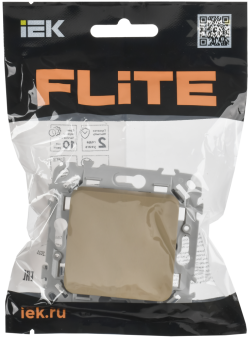 Переключатель 1-кл 10А С/У перекрестный Хаки FLITE