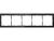 Рамка 5-я Черное стекло R98 Glass Donel Рамка 5-я Черное стекло R98 Glass Donel